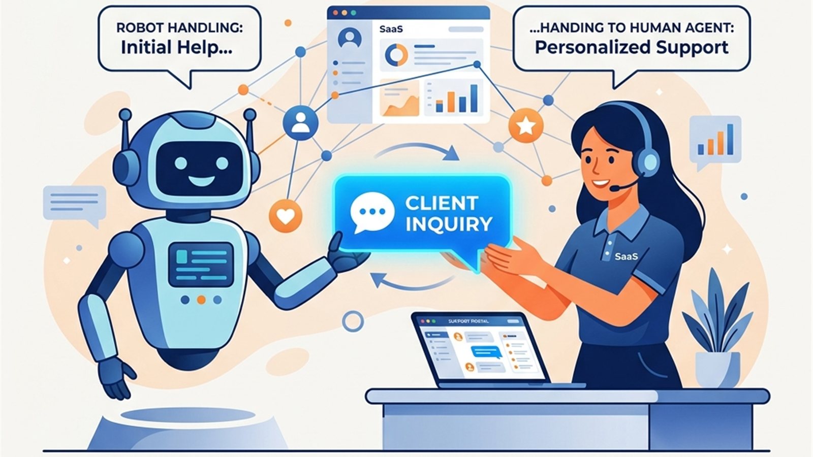 The Perfect Handoff: Combining AI Speed with Human Empathy